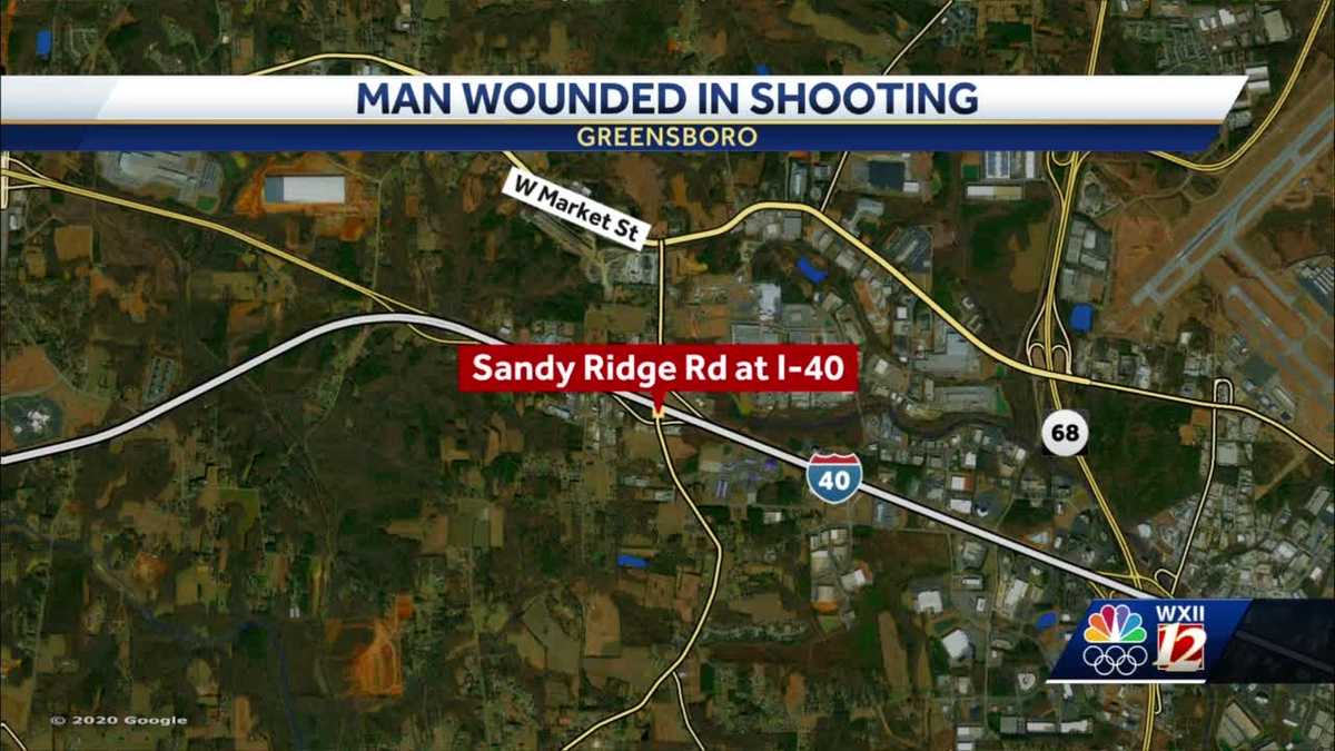 Greensboro shooting Man sent to hospital after shot in car