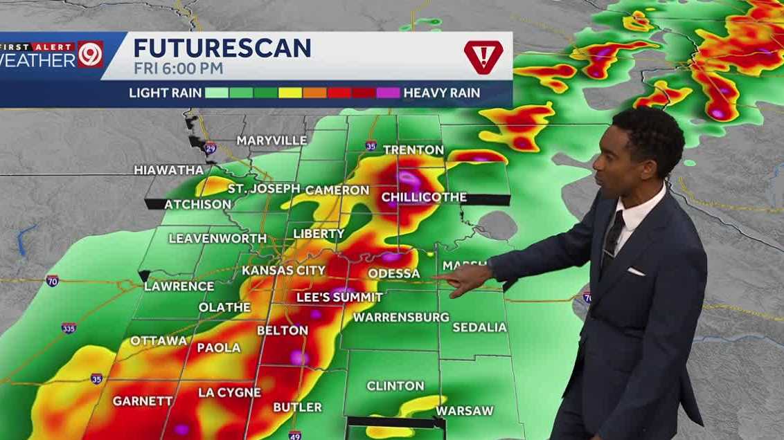 Kansas City severe weather threat includes all hazards Friday - KMBC