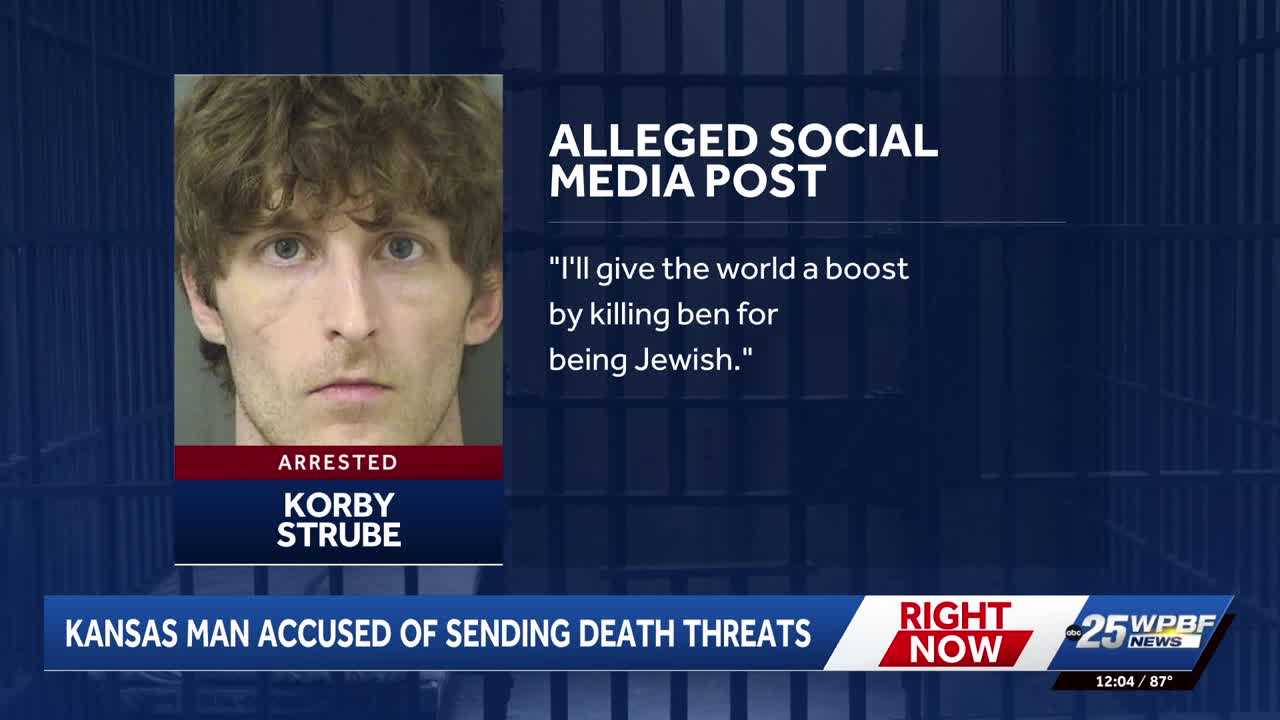 Kansas man arrested in Florida for threatening Ben Shapiro and others