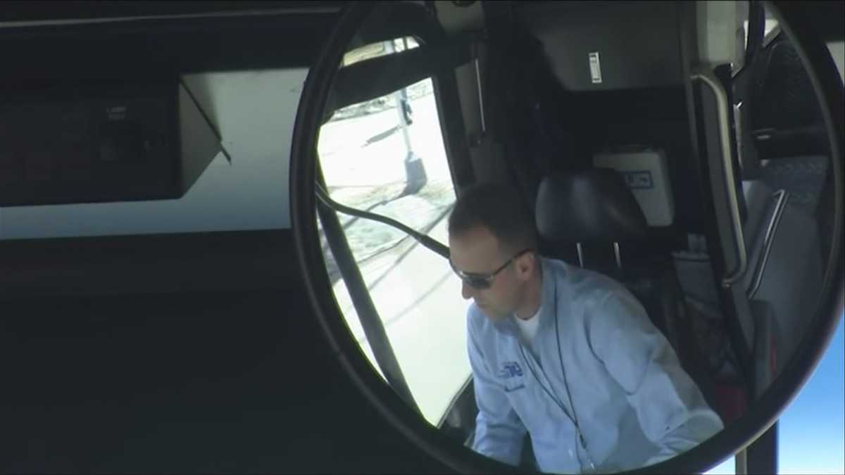 Bus drivers back behind the wheel