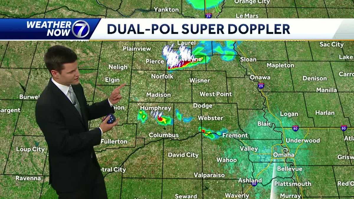 Few isolated evening storms possible, more storms likely Sunday