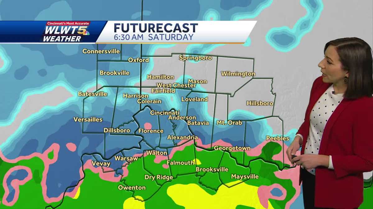 Rain and snow for Greater Cincinnati