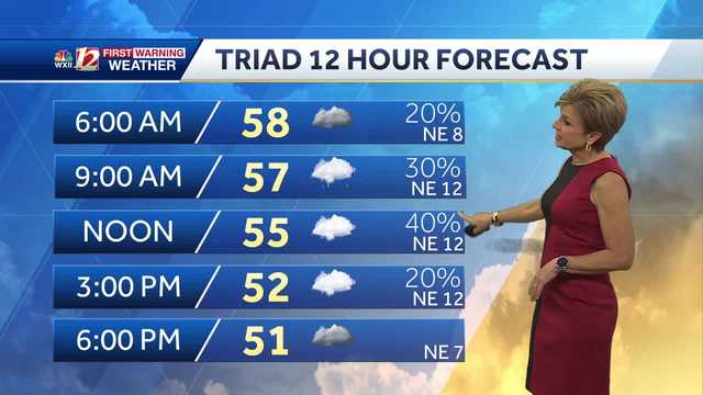 WATCH: Cloudy and cooler Friday, spotty rain too - Vimarsana News