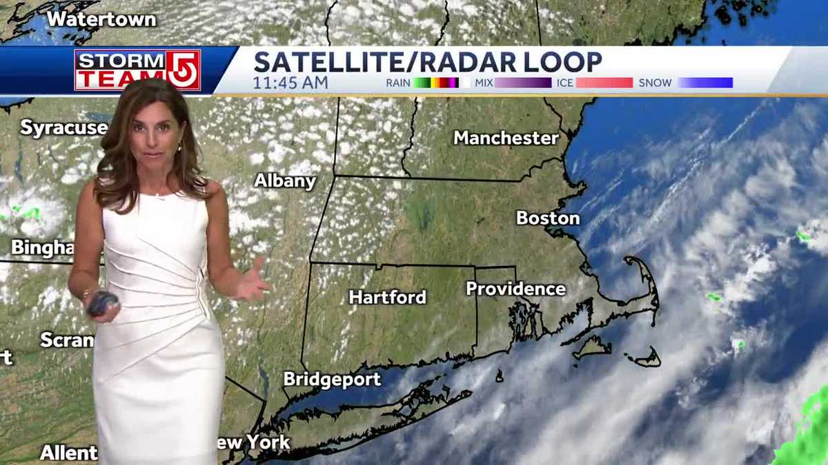 Video: Sunny days with temps in 70s ahead