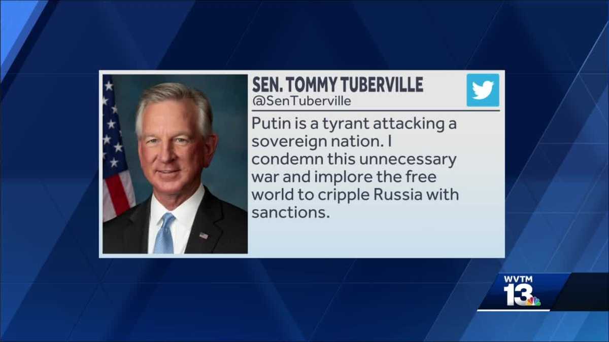 Alabama Russia Ukraine attack war Sewell Tuberville Aderholt – WVTM