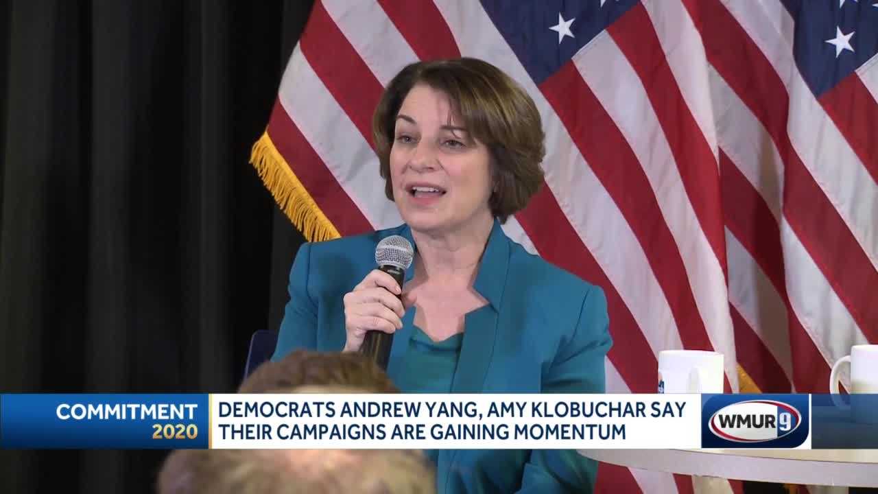 Klobuchar, Yang Look To Break Through In NH Debate