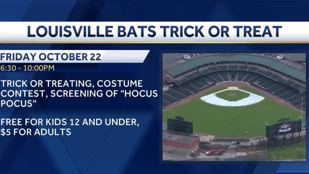 Louisville Bats host first 'TrickorTreat at the Ballpark' at Slugger