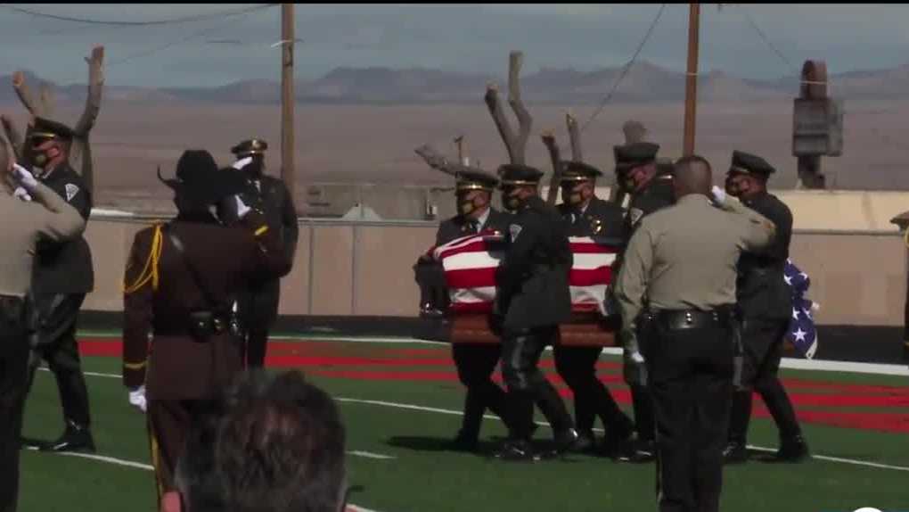 Loved ones say final goodbyes to NMSP Officer Darian Jarrott