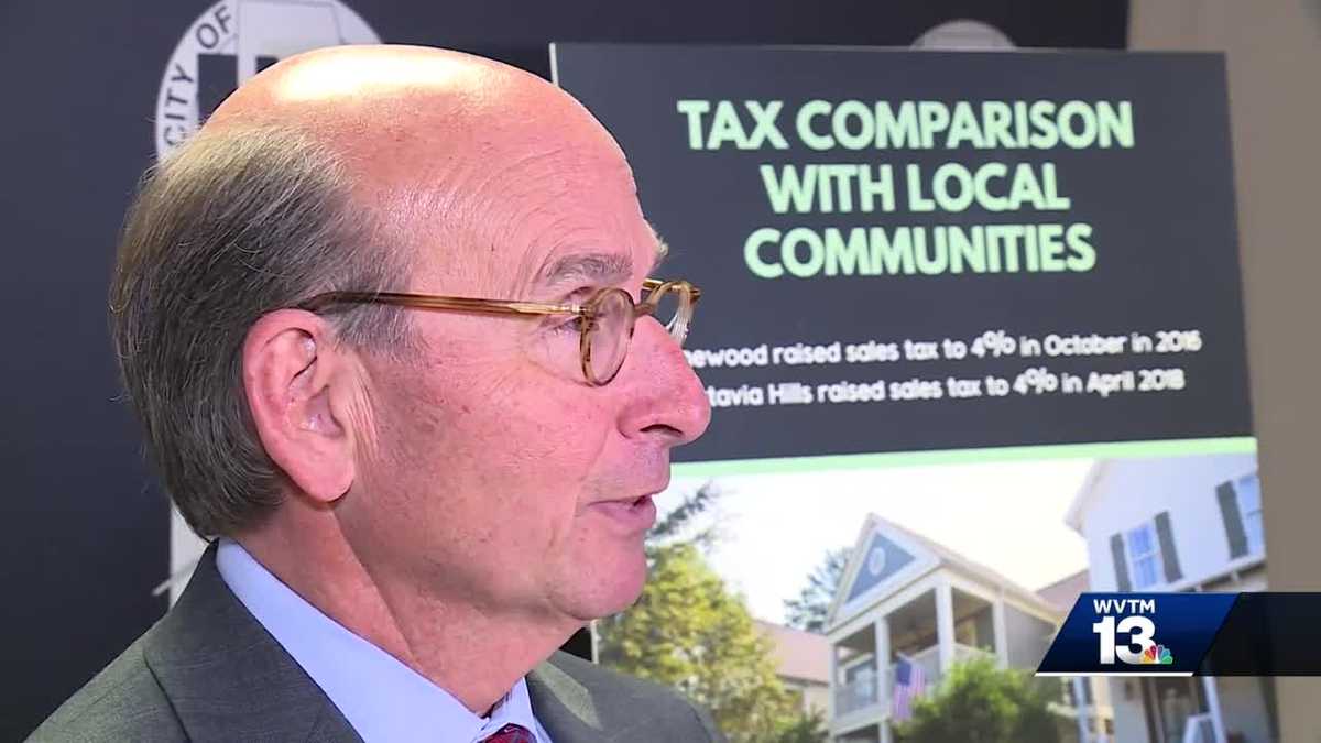 Hoover mayor proposes raising sales, lodging tax