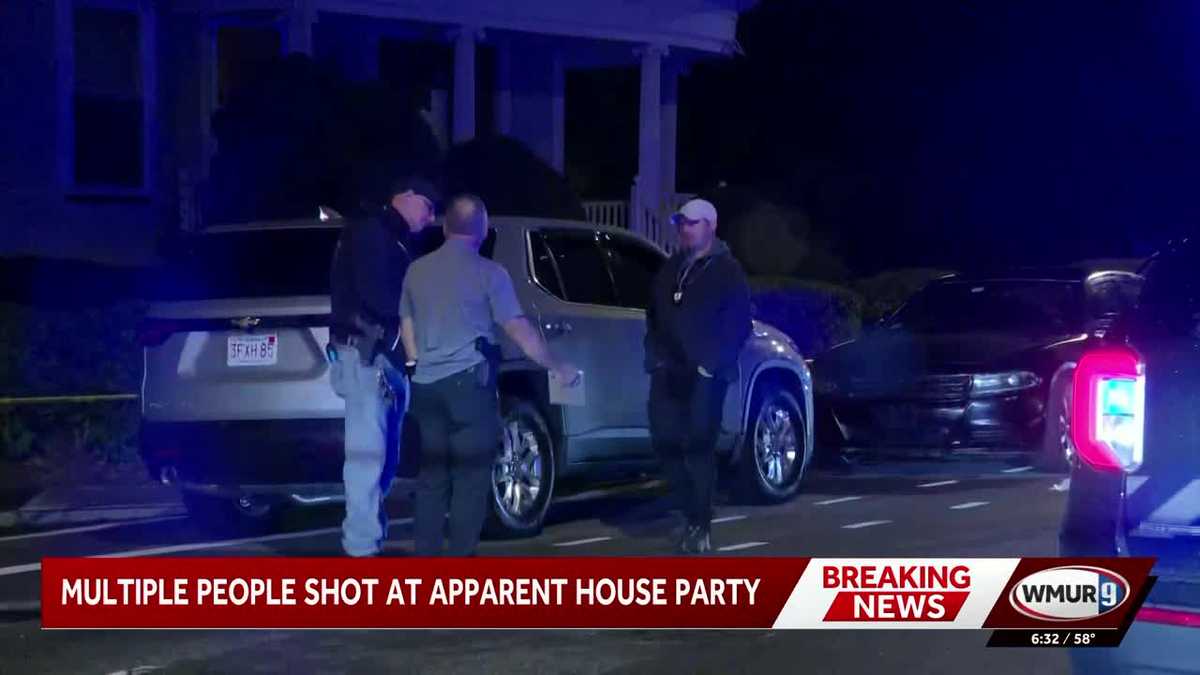 Multiple people shot at party in Taunton, MA