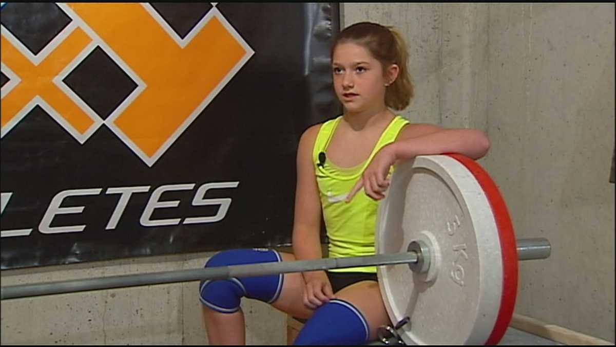 12yearold weightlifter picks up sport quickly