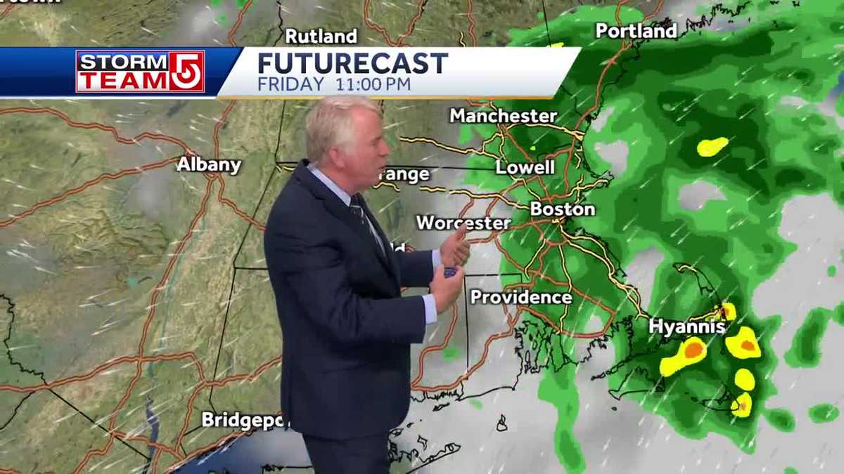 Cool, wet days ahead; risk of coastal flooding