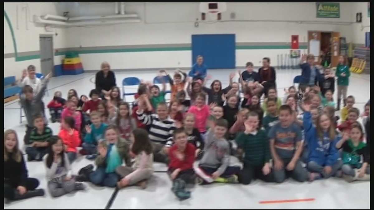 School visit Gilford Elementary School in Gilford