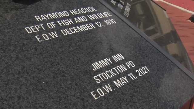 Fallen Stockton Officer Jimmy Inn honored one year after death - Vimarsana News