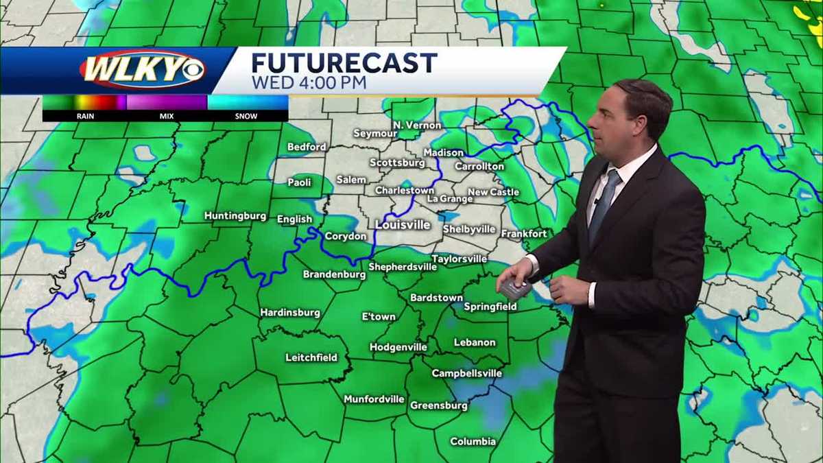 More windy and wet conditions Wednesday