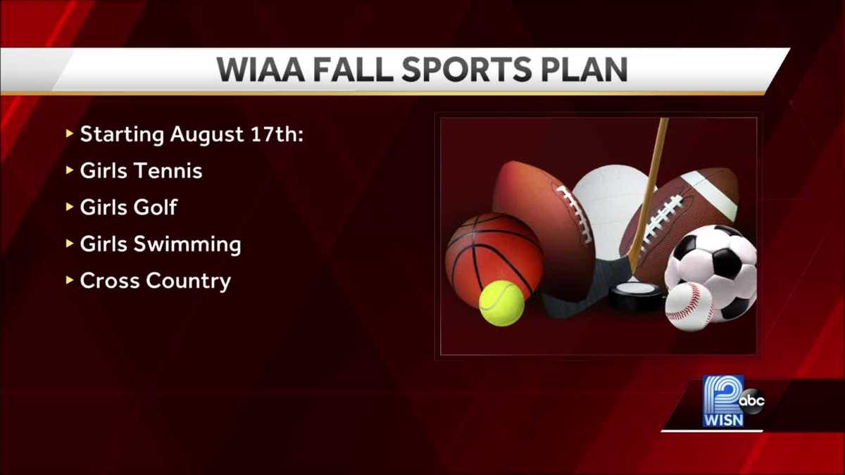 Coronavirus WIAA sets start dates for fall high school sports