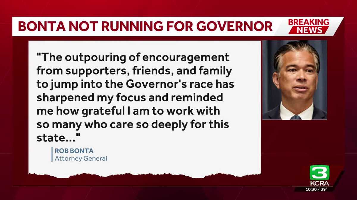 Rob Bonta announces re-election campaign for California Attorney General
