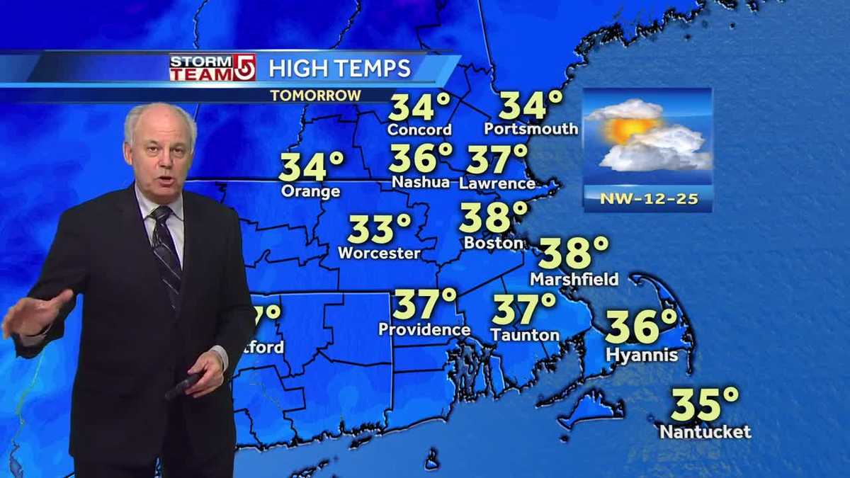 Video: Windy and chilly through Friday