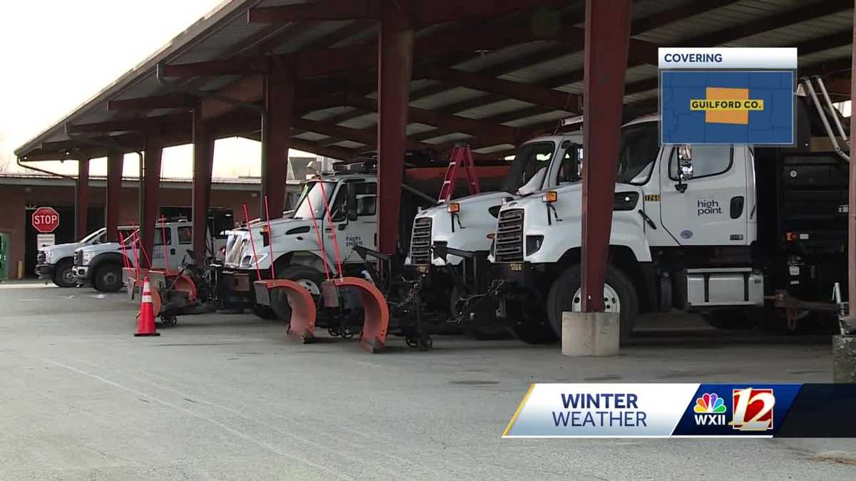 Guilford County prepares for winter weather