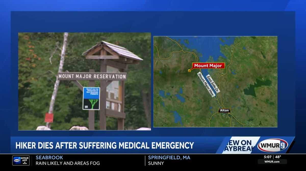 Hiker dies following medical emergency on Mount Major - WMUR