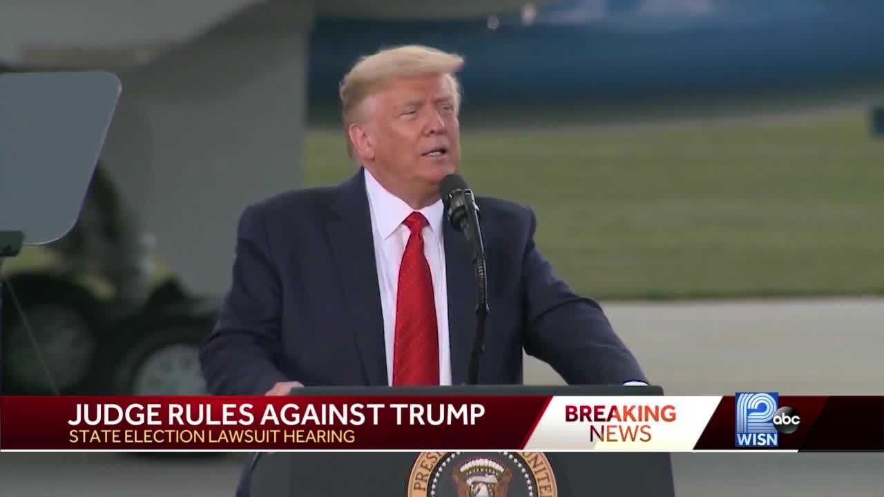Judge rules against Trump in state lawsuit, affirms recounts in Milwaukee, Dane counties - Vimarsana News