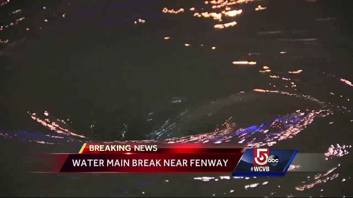Detours in place after water main break