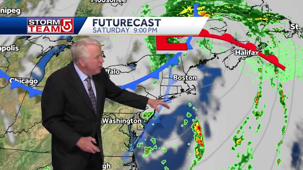 Video: Spot showers Friday, another rainy Saturday
