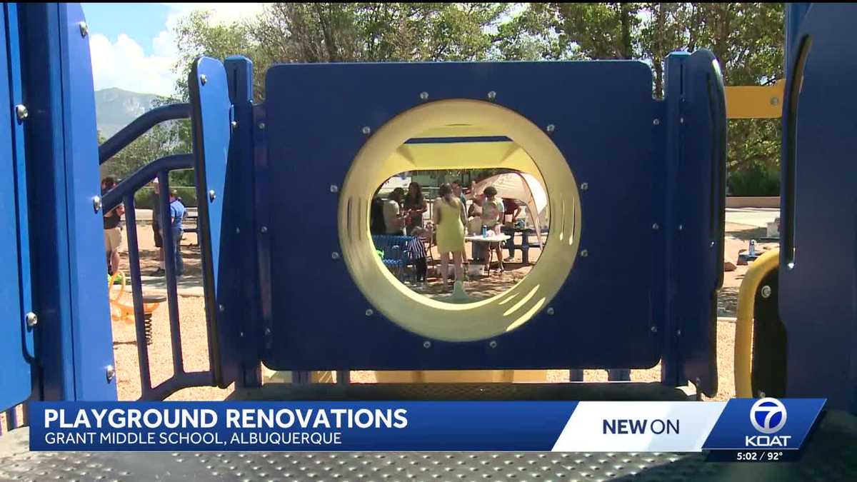 Albuquerque celebrates improvements at Grant Middle School Park