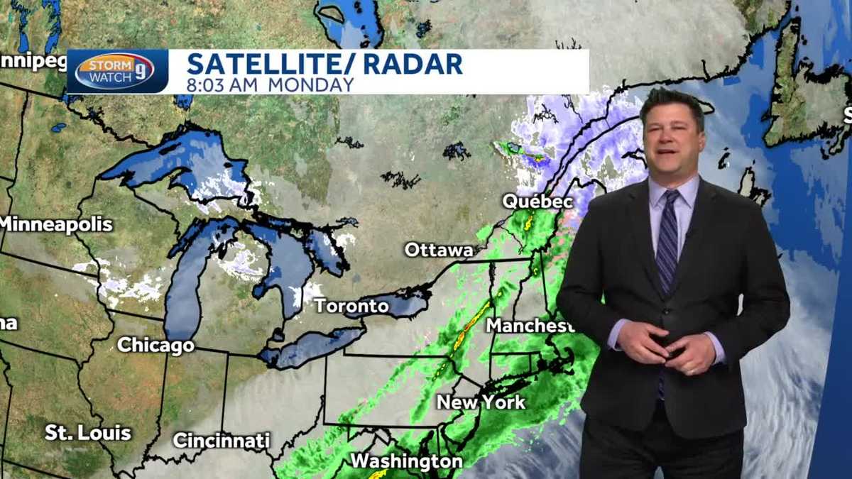 Watch: Snow showers, squalls possible in evening