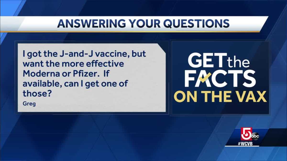 Can patient who received J&J vaccine get Pfizer, Moderna ones too?