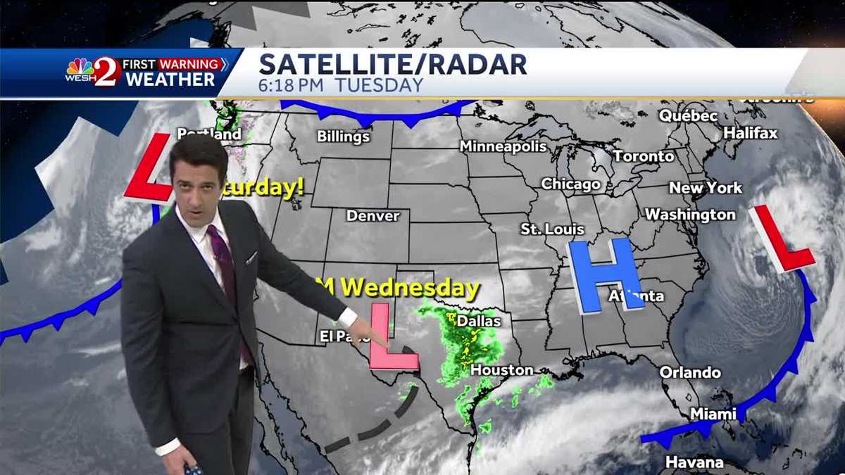 Active weather pattern setting up!