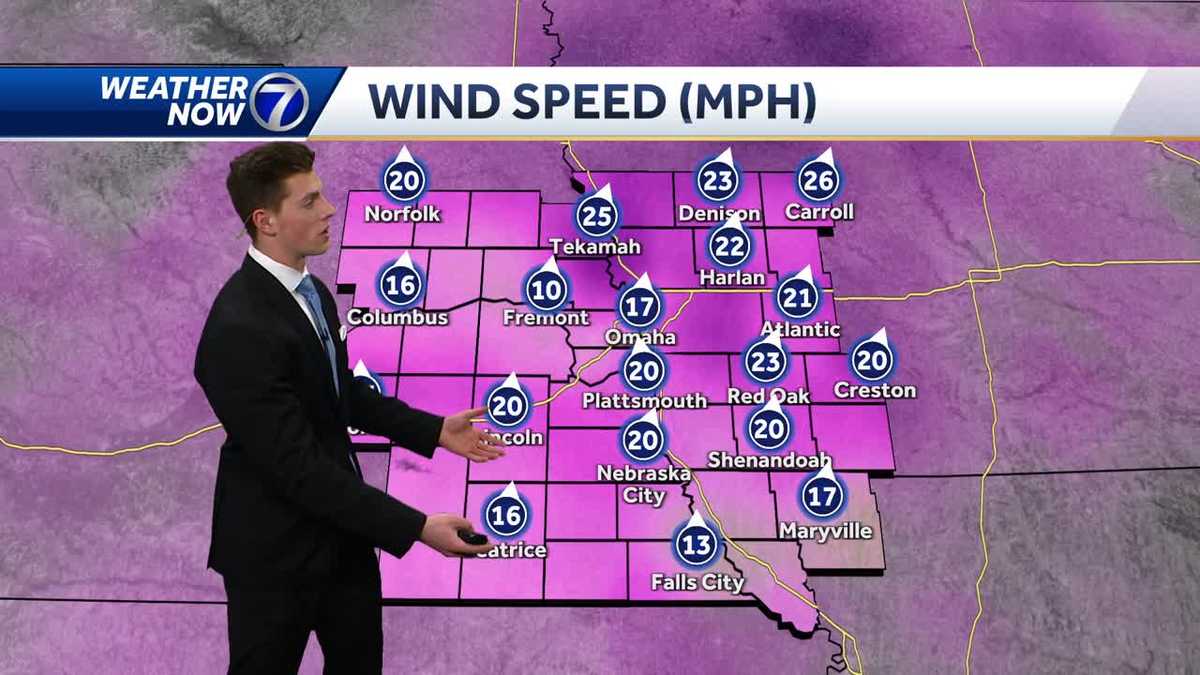 Dry and breezy weather pattern continues Friday, March 1st