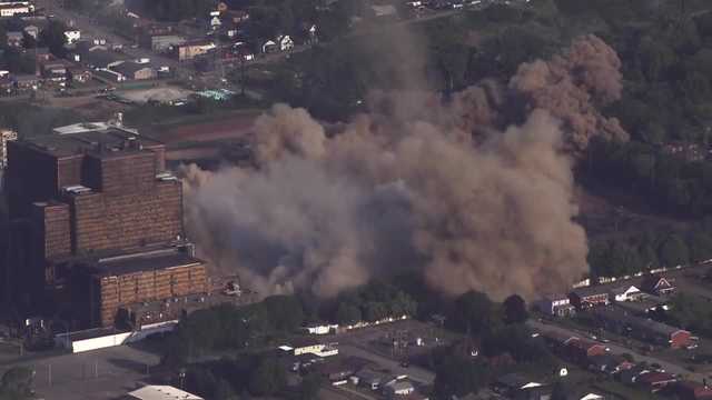 Springdale implosion: Cleanup continues at former power plant - Vimarsana News