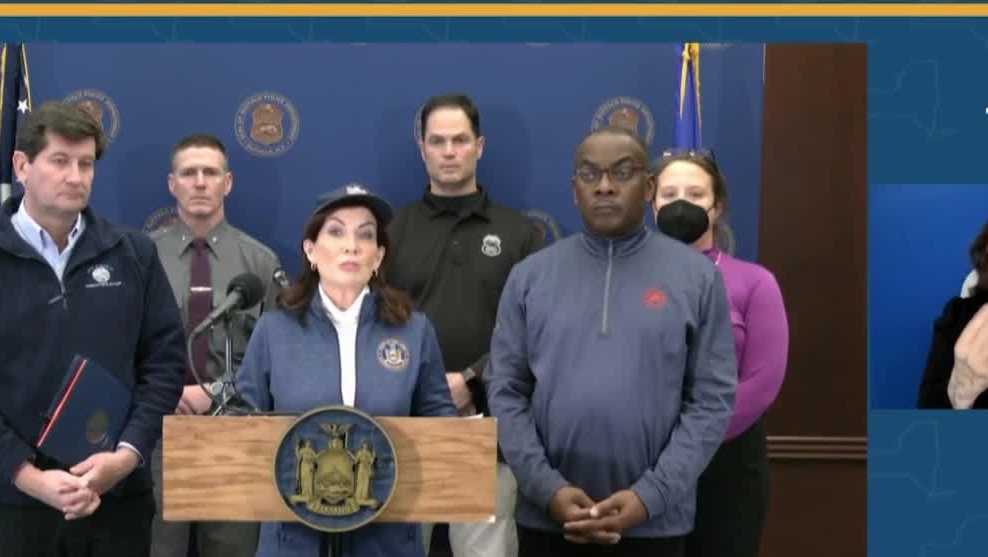 Hochul declares state of emergency in New York following dozens of ...