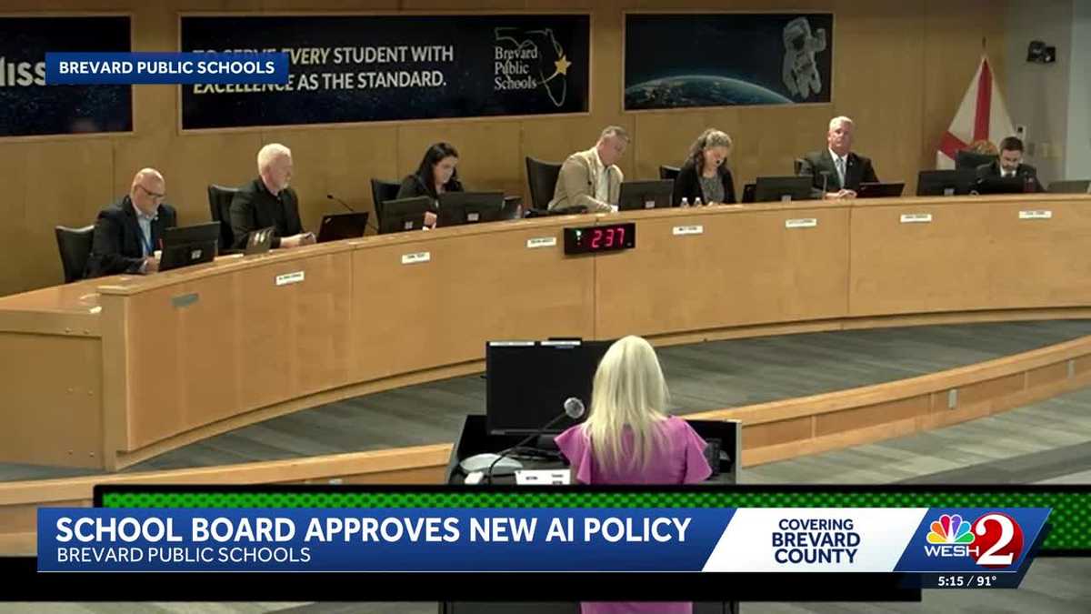 Brevard school district adopts AI policy. Here's what's in it