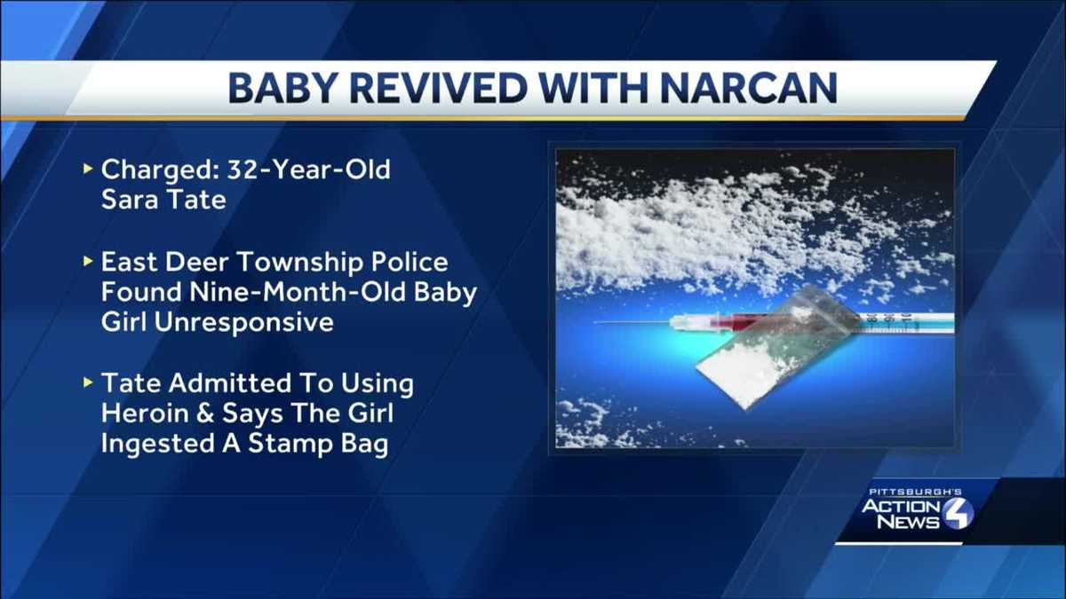 Woman charged after baby overdoses on heroin in Allegheny County home
