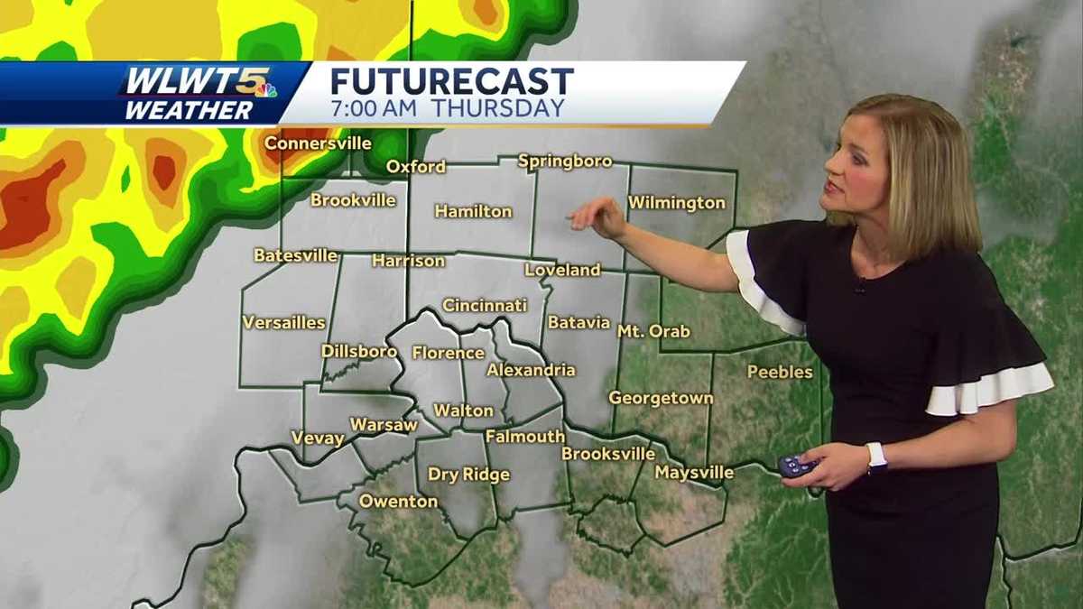 Storms during morning rush