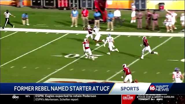 Former Ole Miss QB named Starter at UCF - Vimarsana News