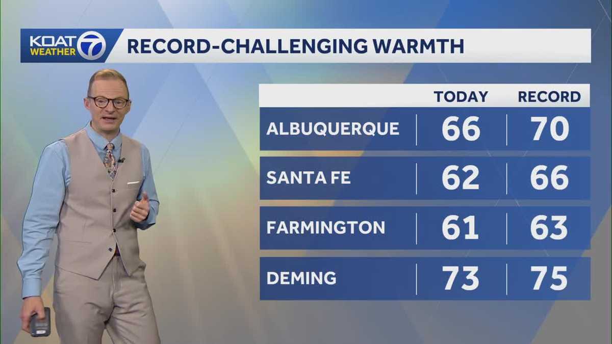 Rain, storms and snow expected to move into New Mexico