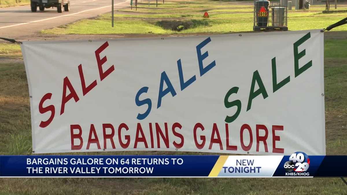 Bargains Galore on 64 returns to the River Valley