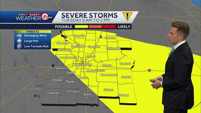 Kansas City may see more damaging winds, large hail Tuesday - Vimarsana News