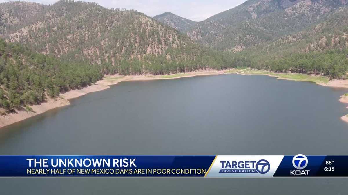 Five dams in New Mexico are on the brink of failure