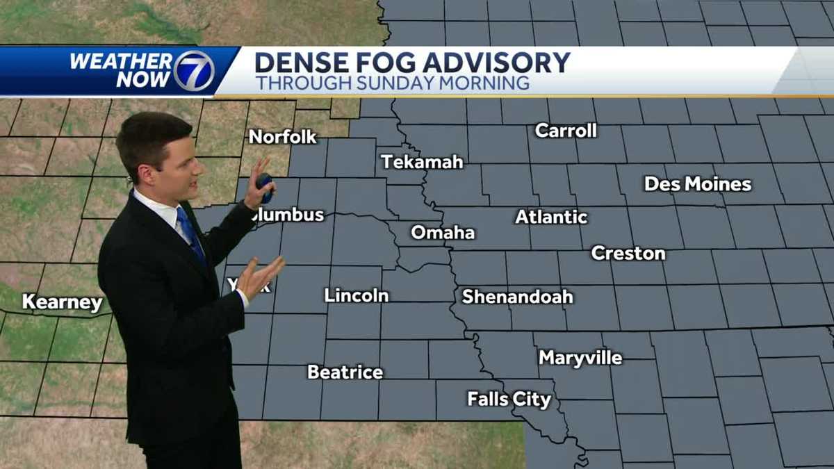 Dense Fog Advisory tonight, Sunday morning
