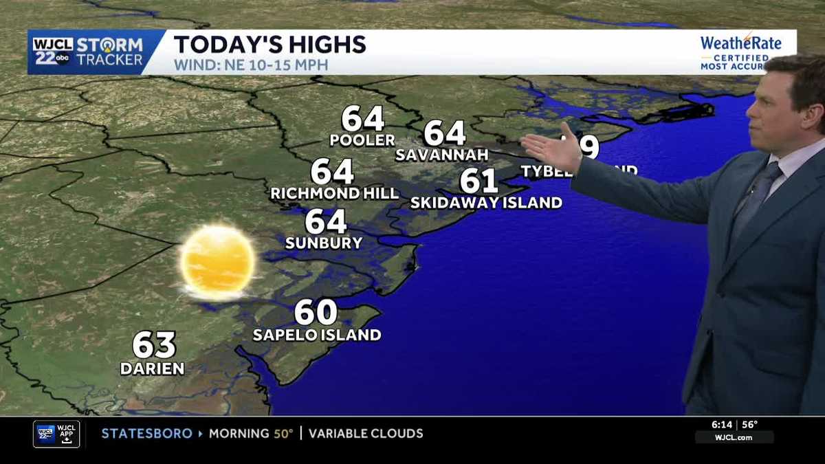 Spring-like warmth this week for Coastal Georgia and Lowcountry