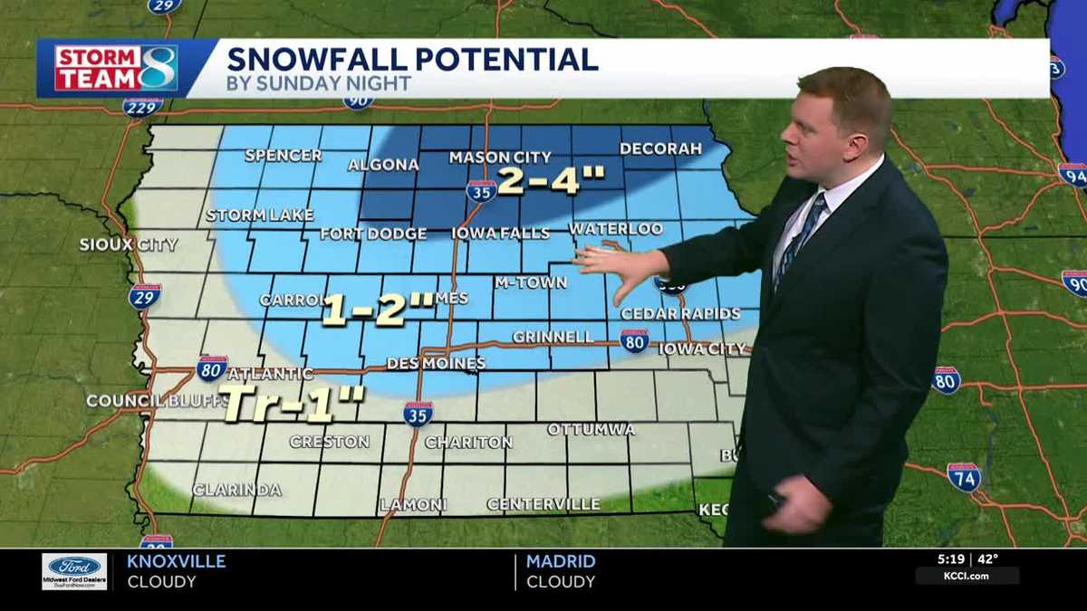 Iowa weather: Foggy again today, winter blast arrives Sunday