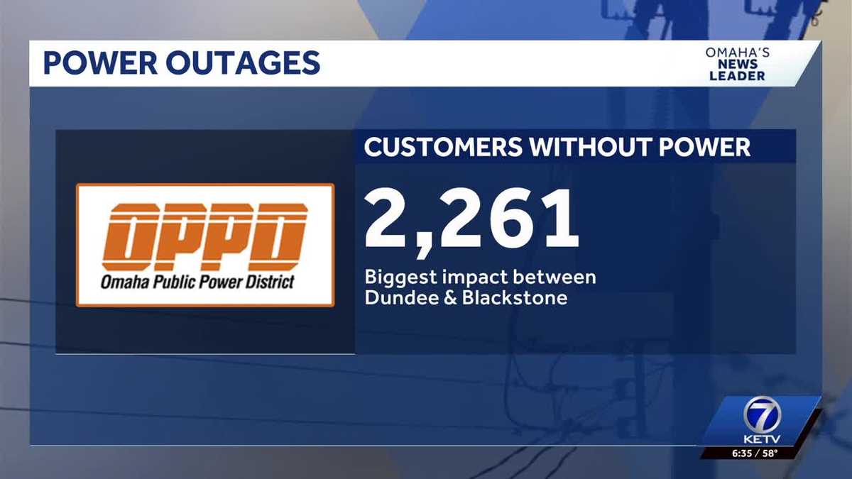 Power outages affect hundreds of customers in Omaha Friday - KETV