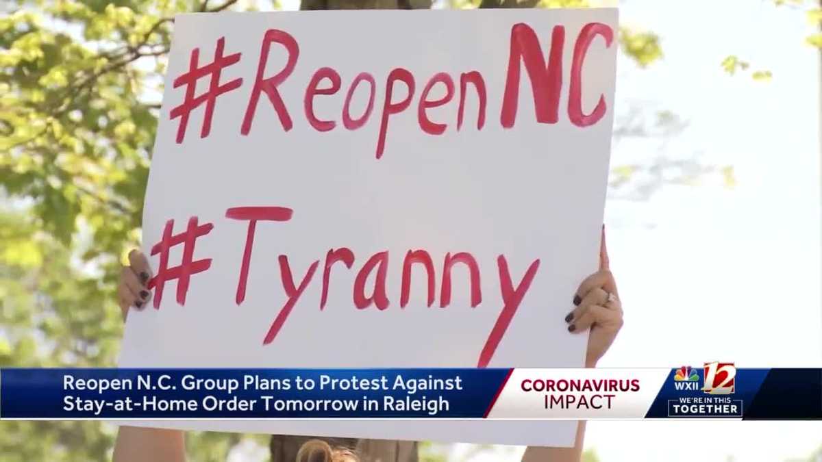 Protesters to rally Tuesday in Raleigh against stay-at-home order