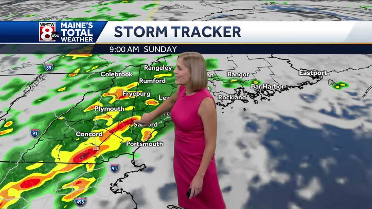 Flash flood risk for Sunday with heavy rain threat