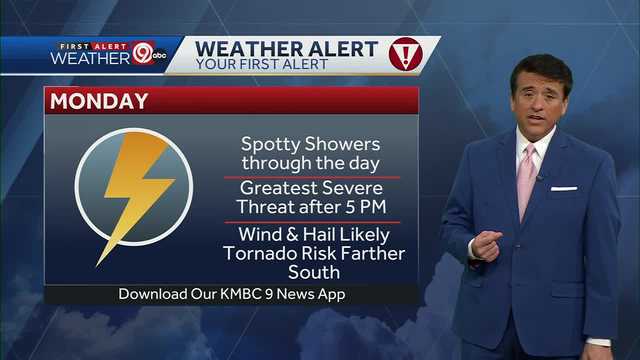 Kansas City has strong to severe storms in the forecast Monday - Vimarsana News