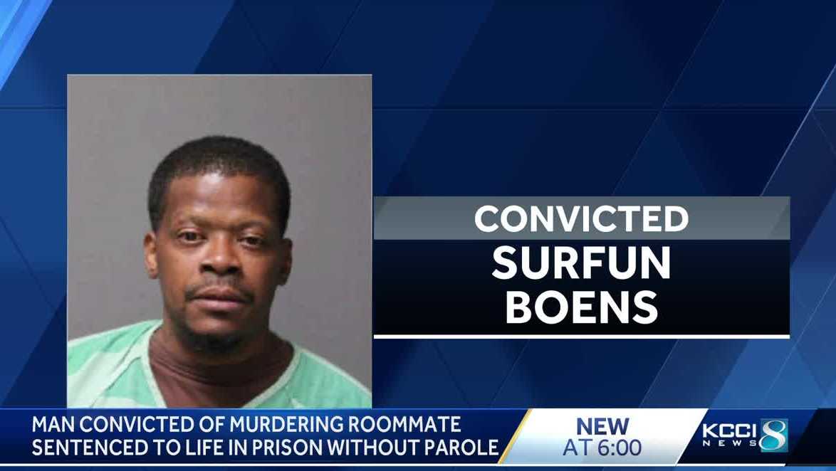 Iowa crime: Des Moines man convicted of murder gets life in prison - KCCI